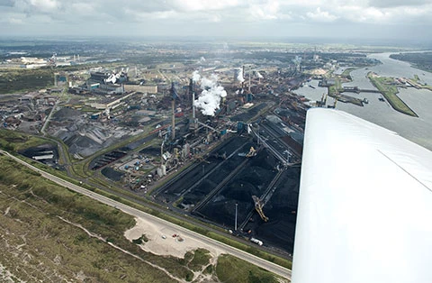 Aerial fotografie Welcome to hell